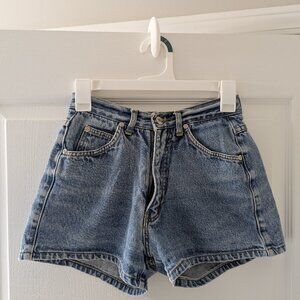 Vintage Deb high-rise jean shorts